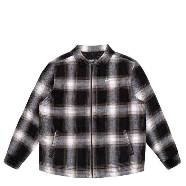 FLOWER TARTAN OVERSHIRT - MULTI