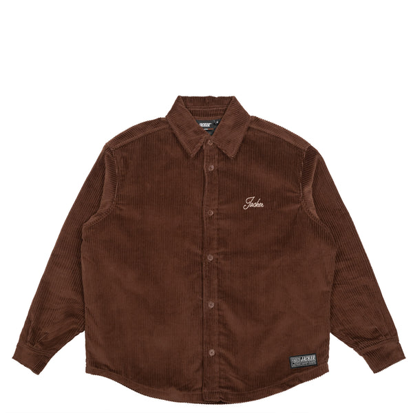 FOREVER - OVERSHIRT - BROWN