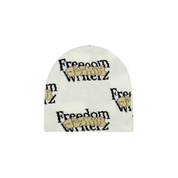 FREEDOM WRITERZ BEANIE - BEIGE