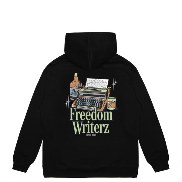 FREEDOM WRITERZ HOODIE - BLACK