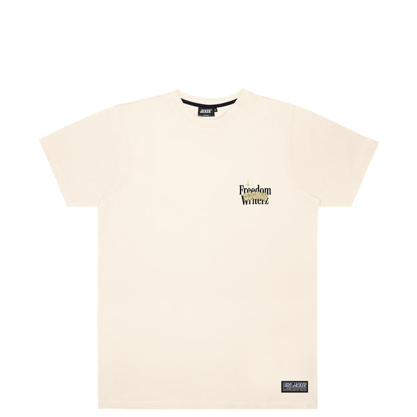 FREEDOM WRITERZ T-SHIRT - BEIGE