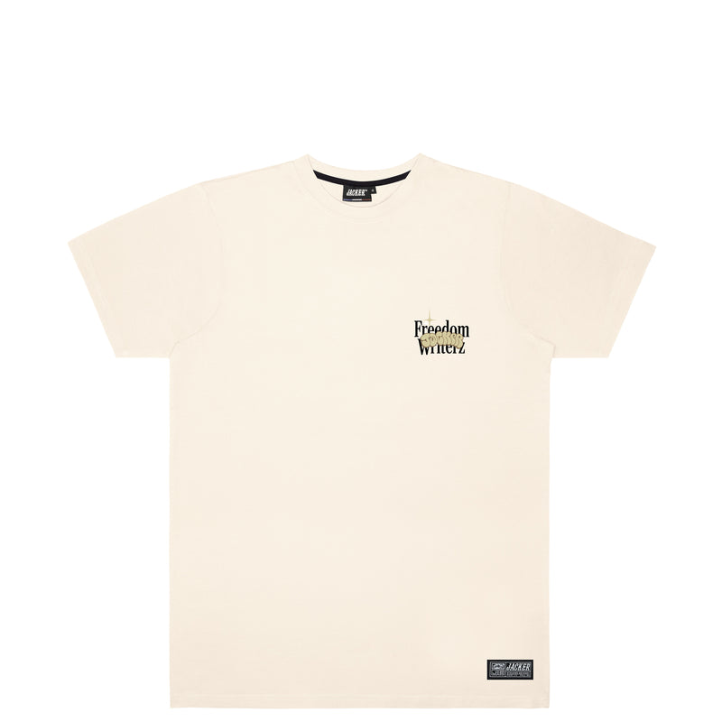 FREEDOM WRITERZ T-SHIRT - BEIGE