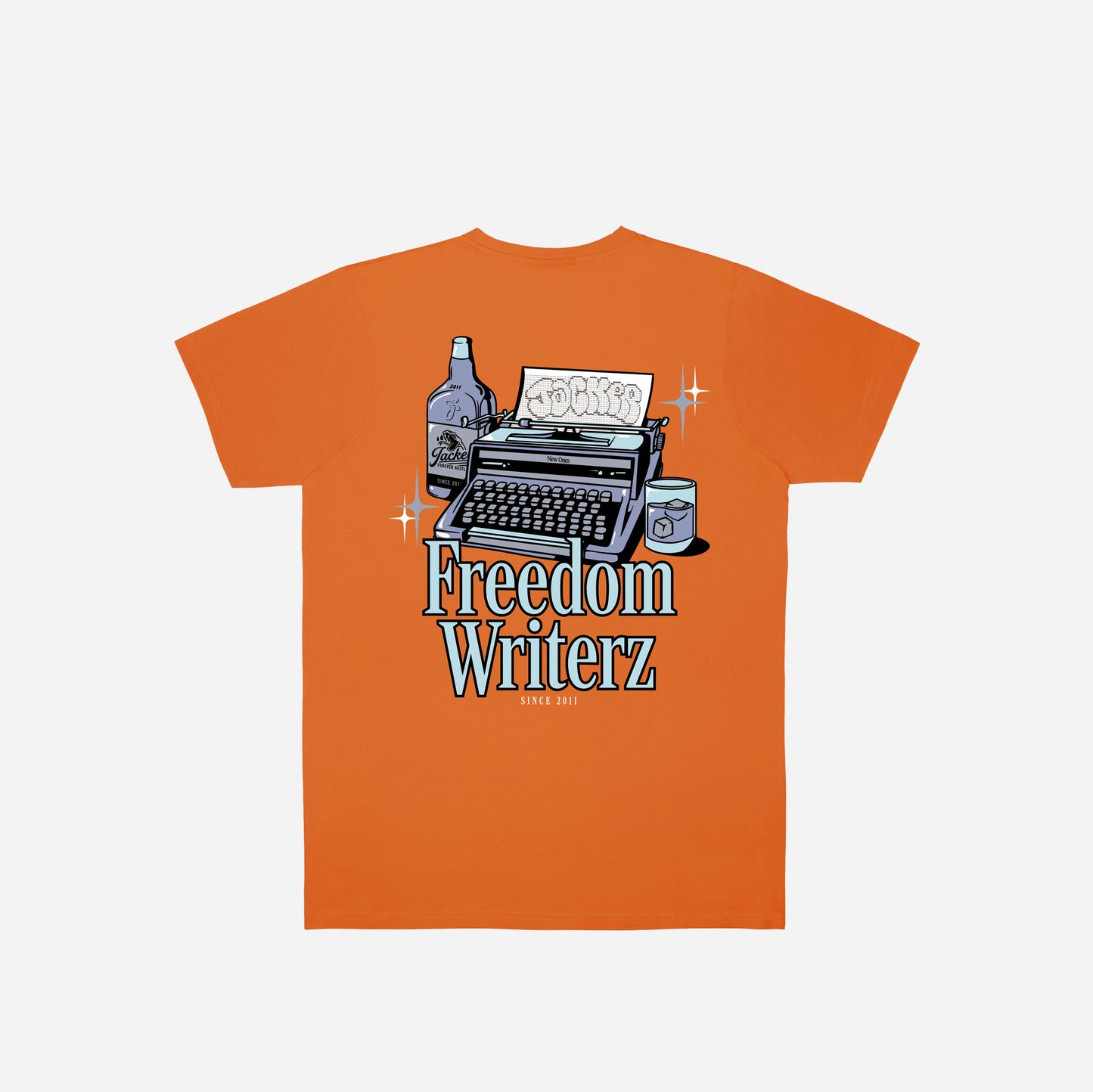 FREEDOM WRITERZ T-SHIRT - ORANGE