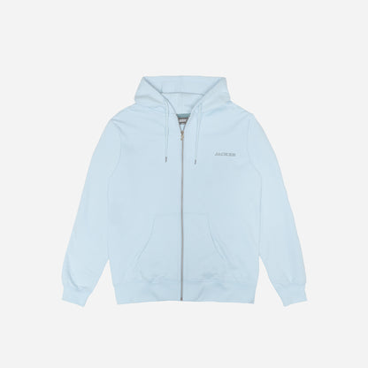 NOTORIOUS ZIPPED HOODIE - BLUE