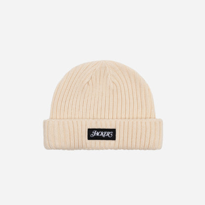 CLASSIC SHORT BEANIE - BEIGE