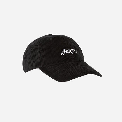 KEYCHAIN CORDUROY CAP - BLACK