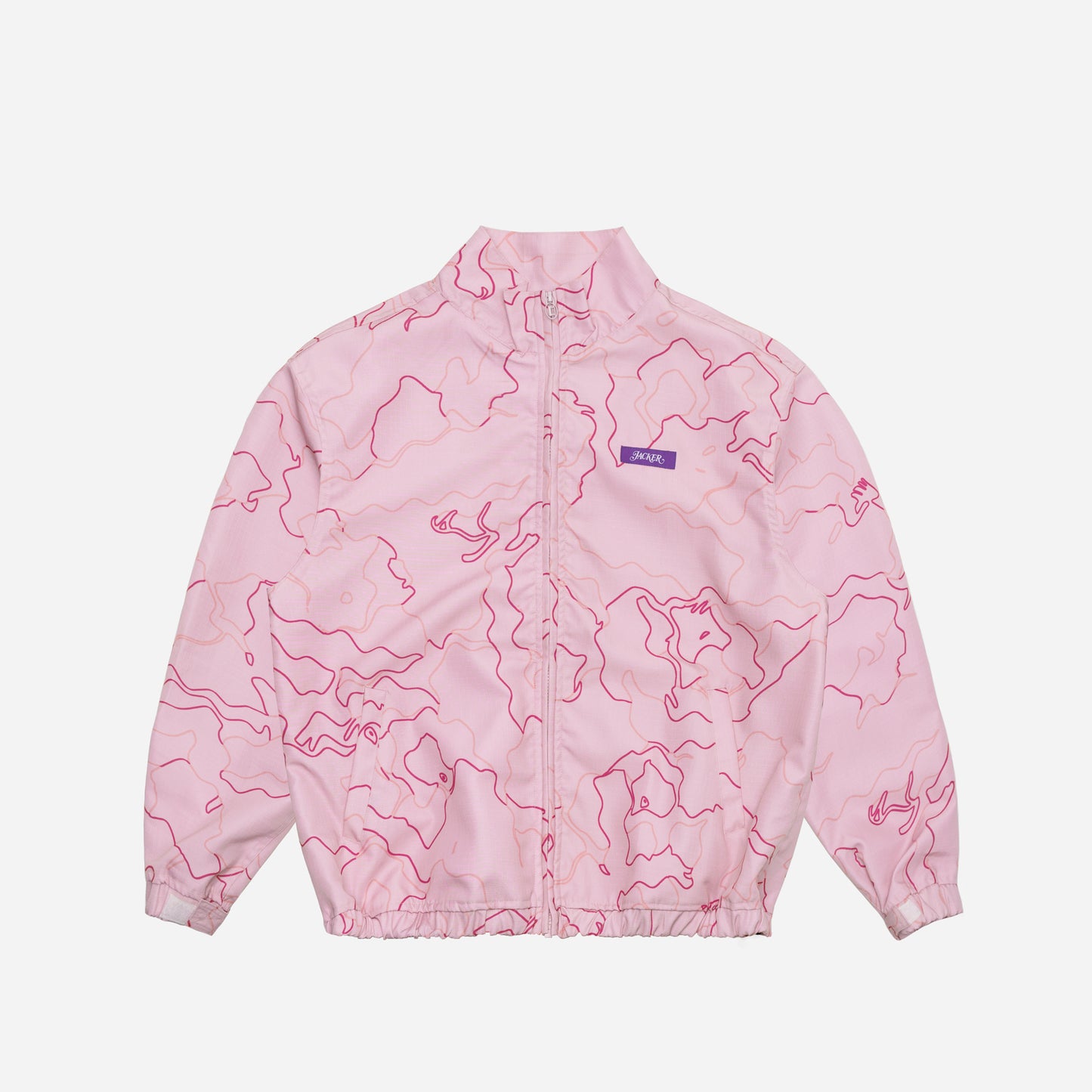 RIPSTOP NYLON JACKET - PINK