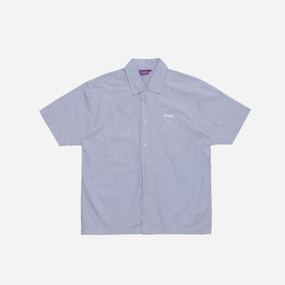 COLLECTIVE STRIPE SHIRT - BLUE