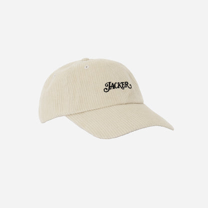 KEYCHAIN CORDUROY CAP - BEIGE