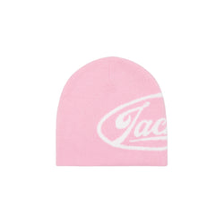 EURO STRIPE BEANIE - PINK