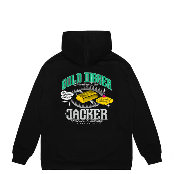 GOLD DIGGER HOODIE - BLACK