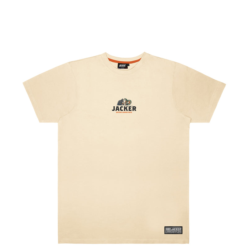 HATERS - T-SHIRT - BEIGE