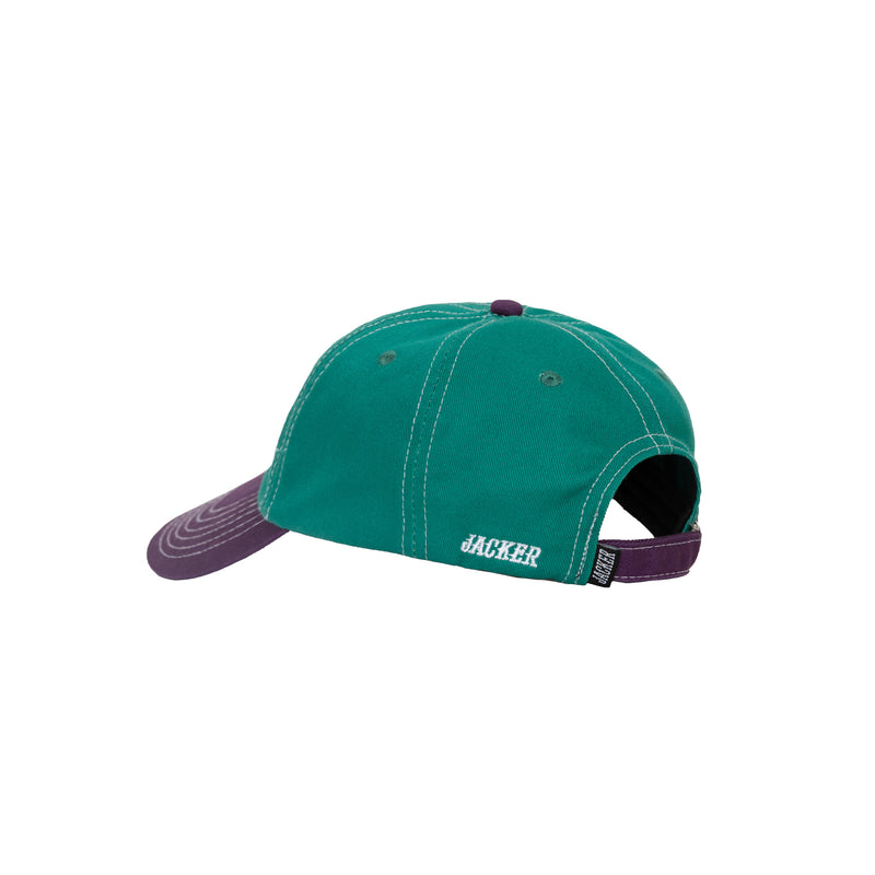 HELLS BELLS CAP - GREEN / PURPLE