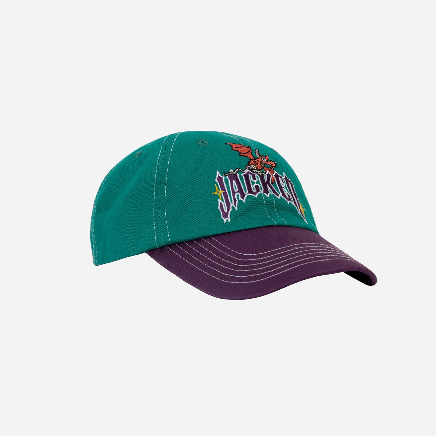 HELLS BELLS CAP - GREEN / PURPLE