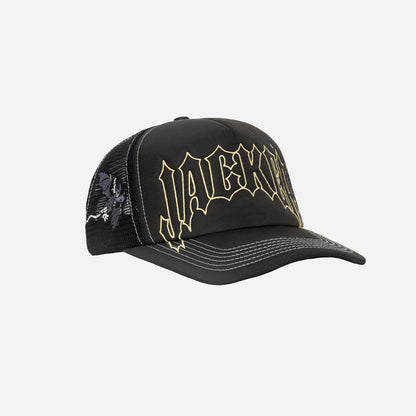 HELLS BELLS TRUCKER CAP - BLACK