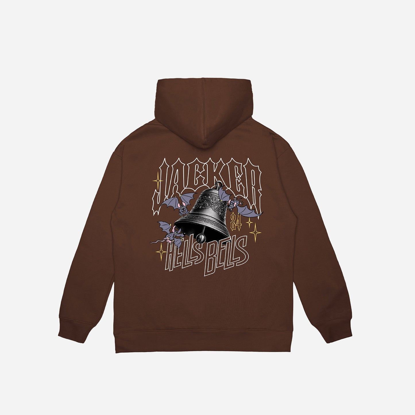 HELLS BELLS HOODIE - BROWN