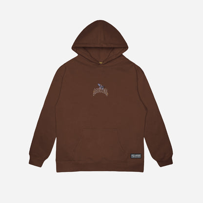 HELLS BELLS HOODIE - BROWN