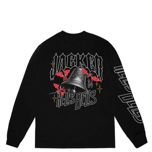 HELLS BELLS LONG SLEEVES - BLACK