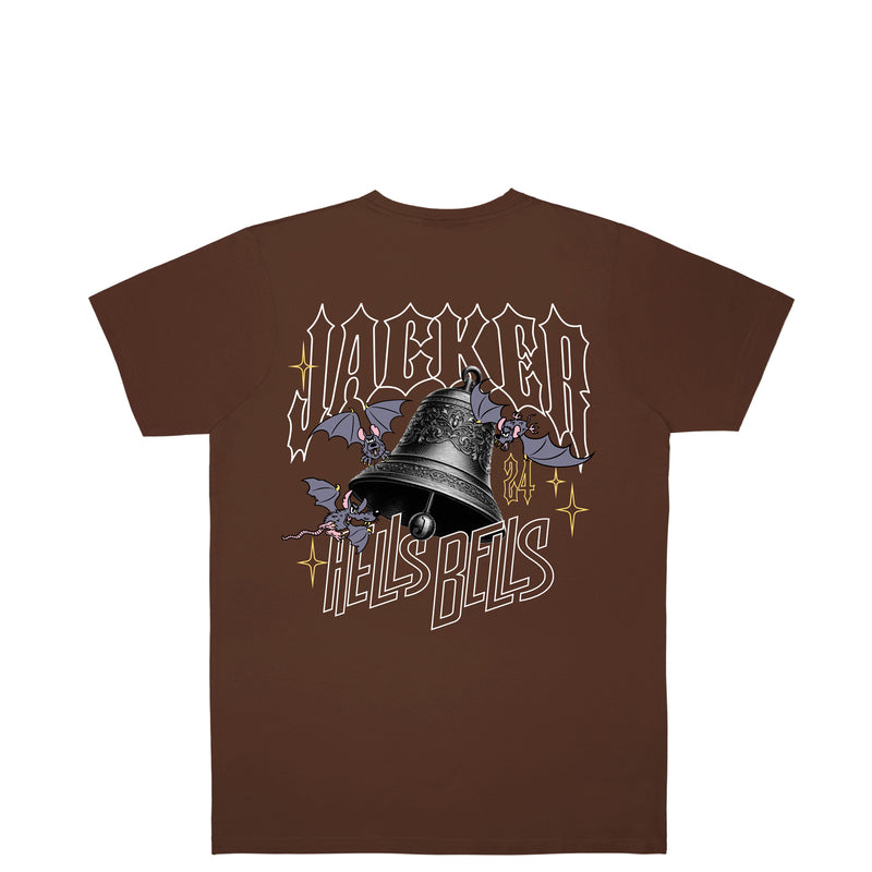 HELLS BELLS T-SHIRT - BROWN