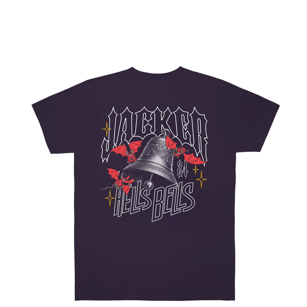 HELLS BELLS T-SHIRT - PURPLE