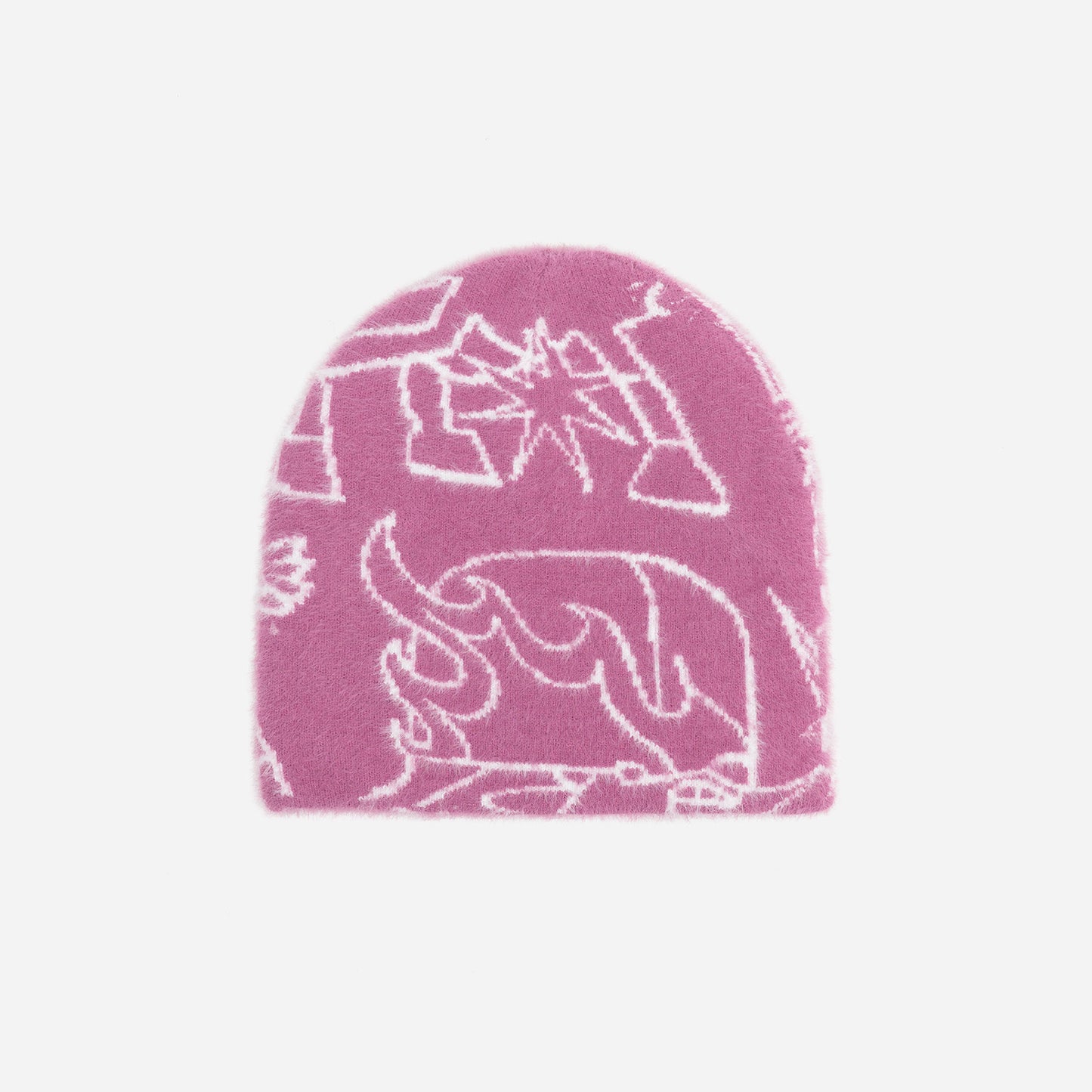 HORSICA HAIRY BEANIE - PINK