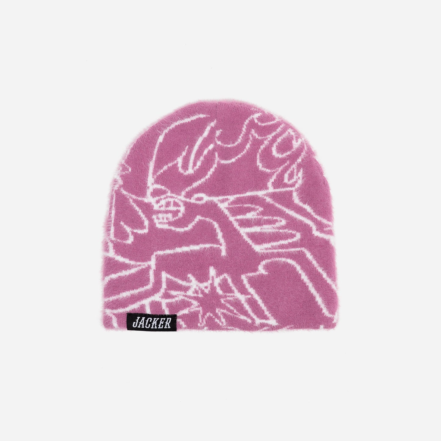 HORSICA HAIRY BEANIE - PINK