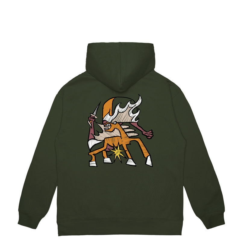 HORSICA HOODIE - GREEN