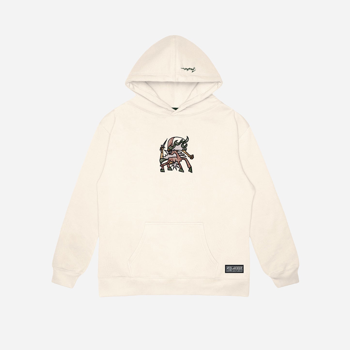 HORSICA HOODIE - BEIGE