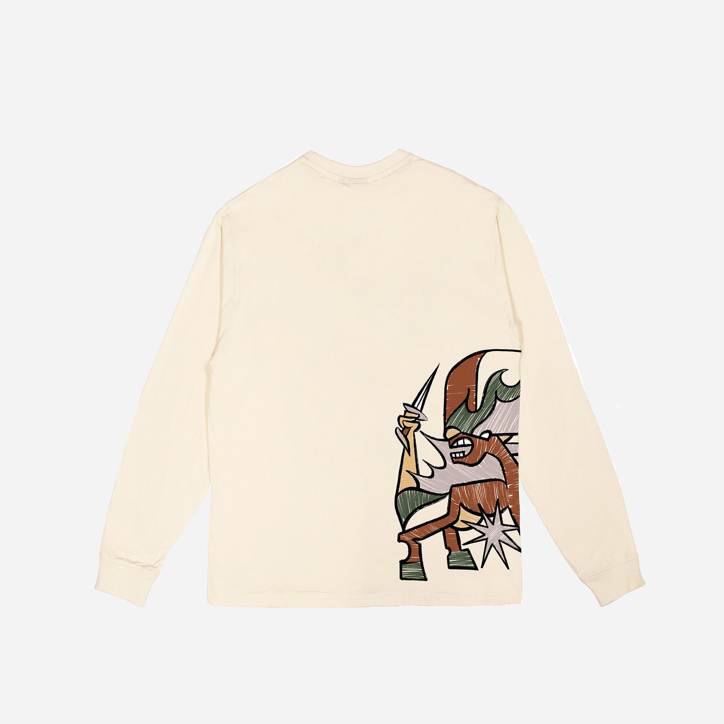 HORSICA LONG SLEEVES - BEIGE