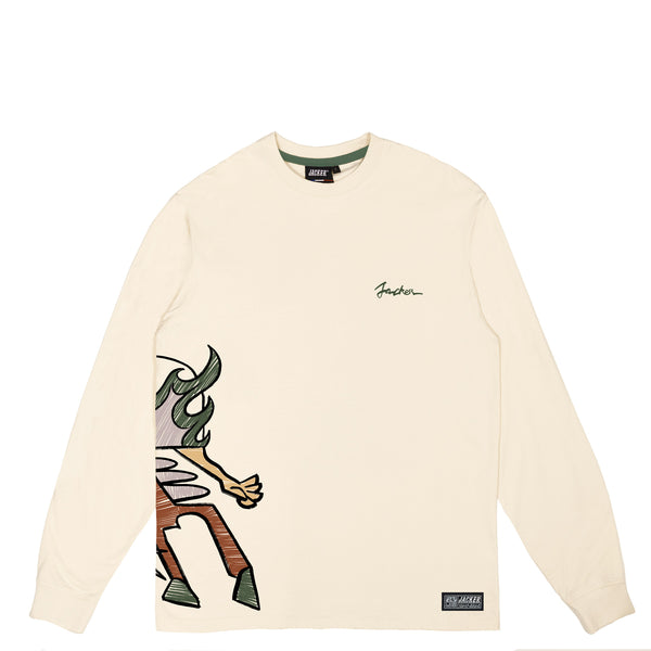 HORSICA LONG SLEEVES - BEIGE