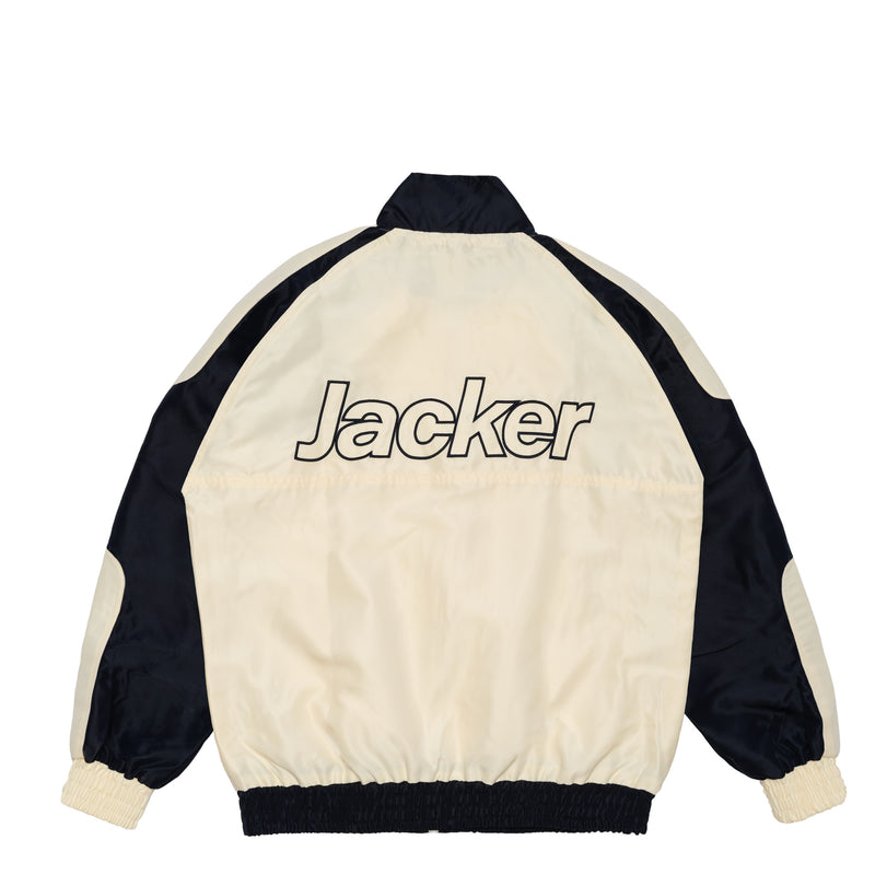 JFC TRACKSUIT JACKET - BEIGE / NAVY