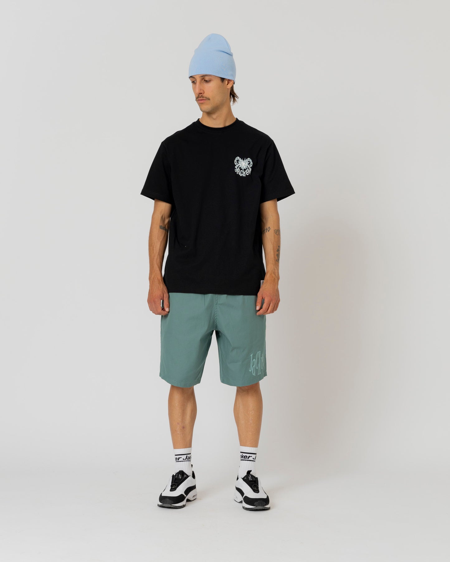 SWELL LOGO SHORT - GREEN - JACKER