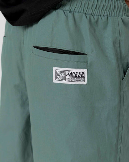 SWELL LOGO SHORT - GREEN - JACKER