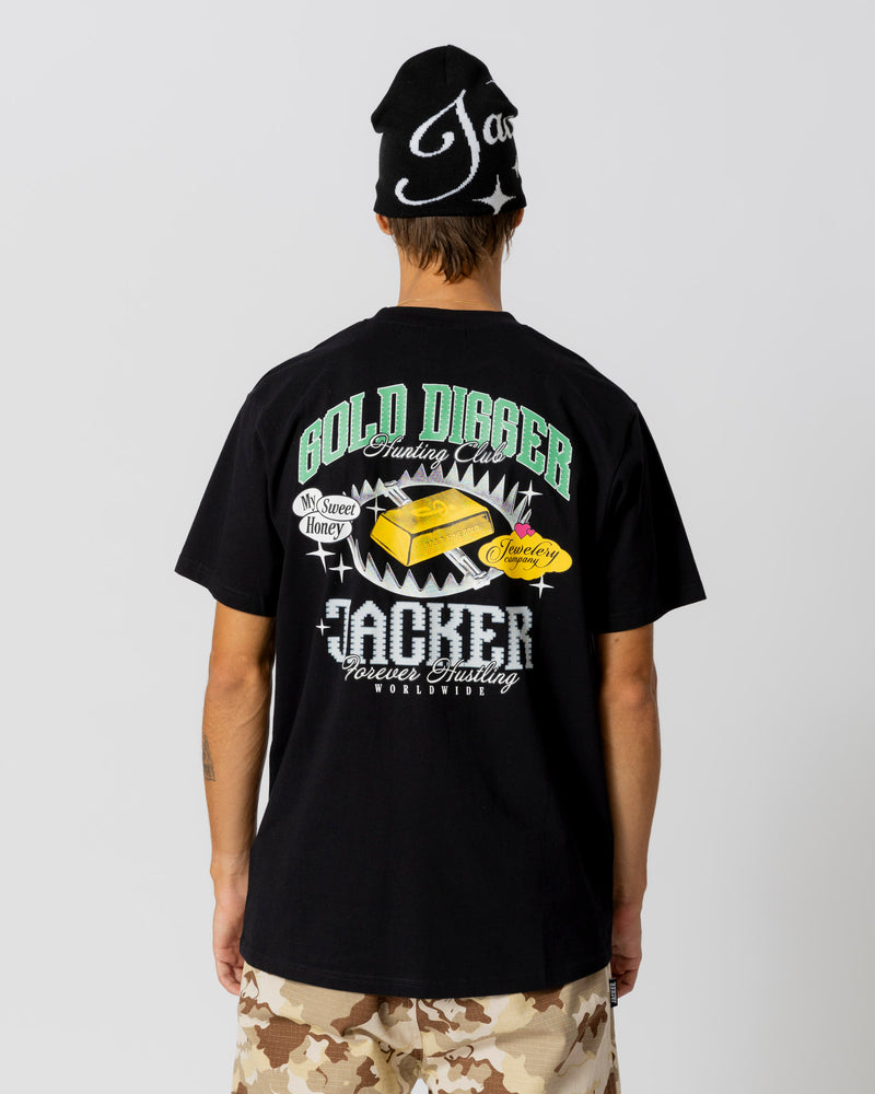 GOLD DIGGER T-SHIRT - BLACK