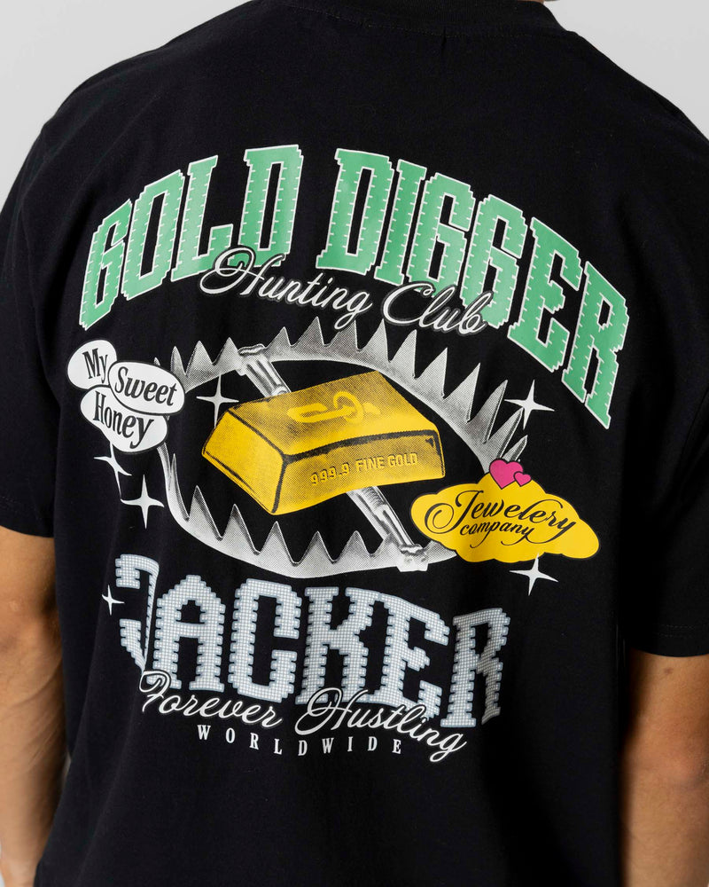 GOLD DIGGER T-SHIRT - BLACK