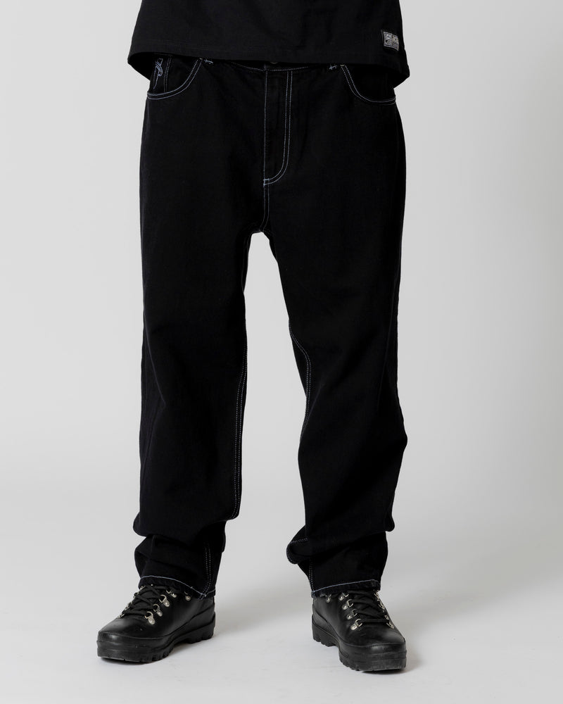 J-STAR DENIM PANT - BLACK