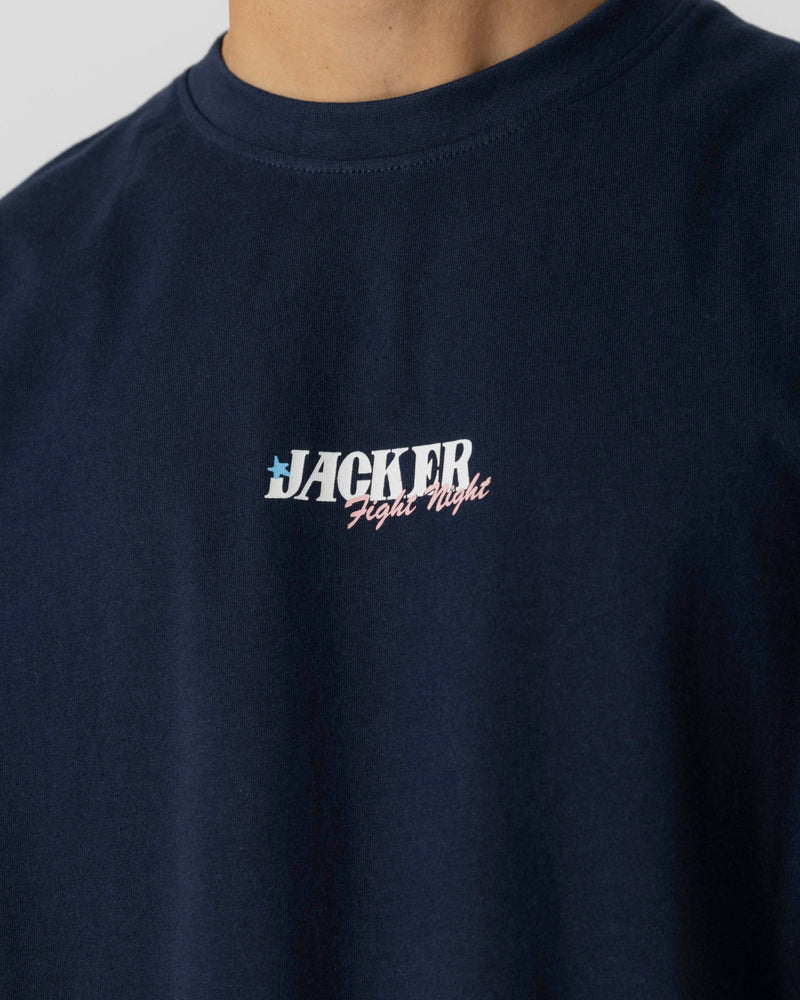 FIGHT T-SHIRT - NAVY