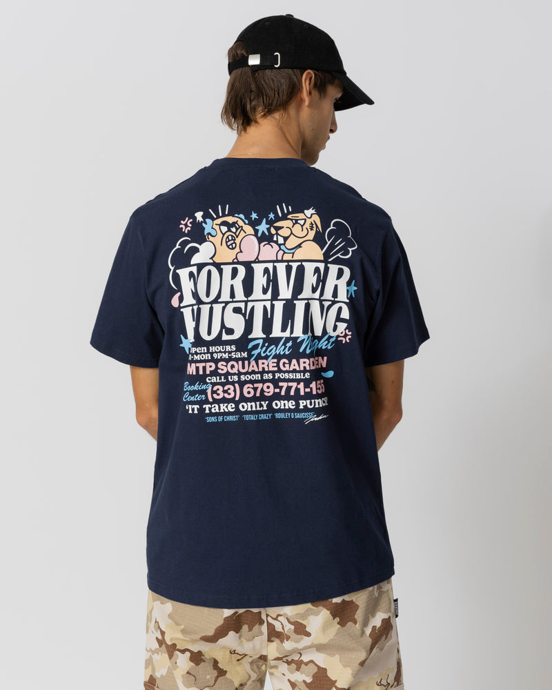 FIGHT T-SHIRT - NAVY