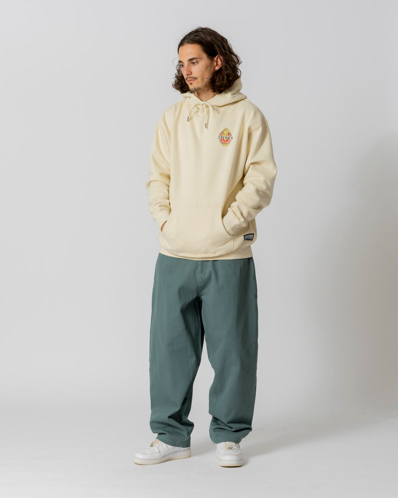 FLOP TWILL EXTRA BAGGY PANT - TEAL