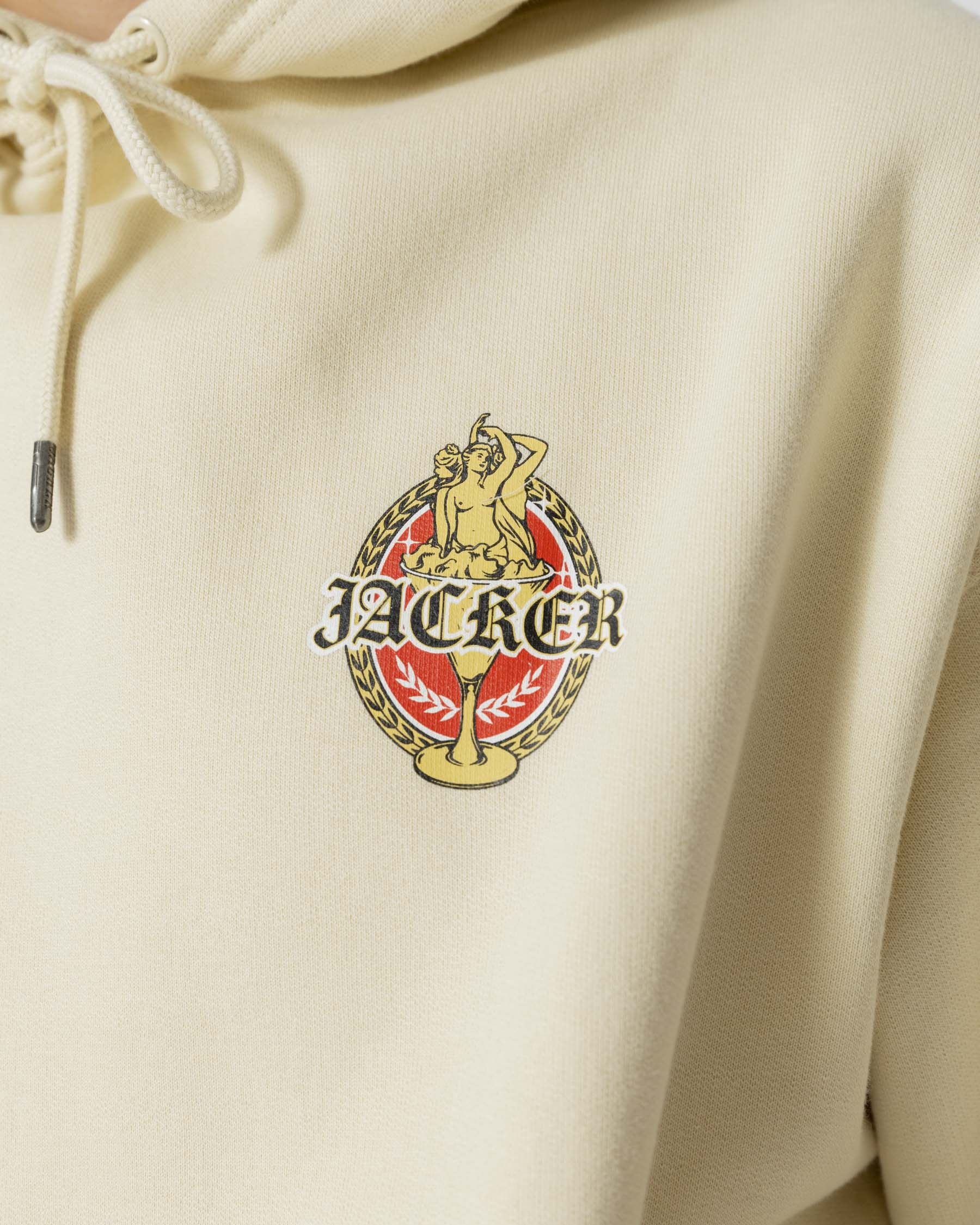 TROIS GRACES HOODIE - BEIGE - JACKER