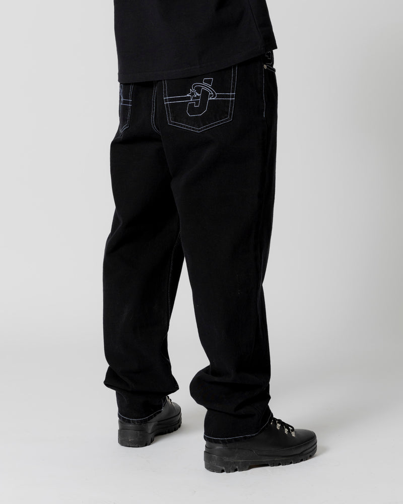 J-STAR DENIM PANT - BLACK