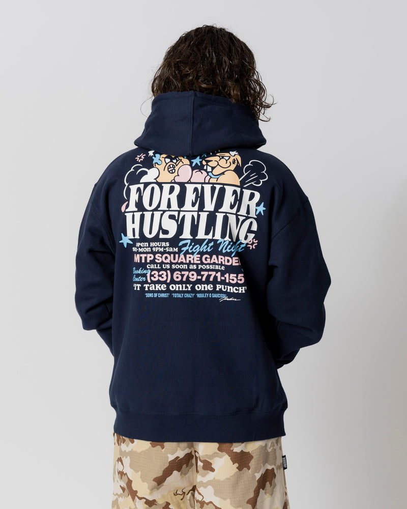 FIGHT HOODIE - NAVY