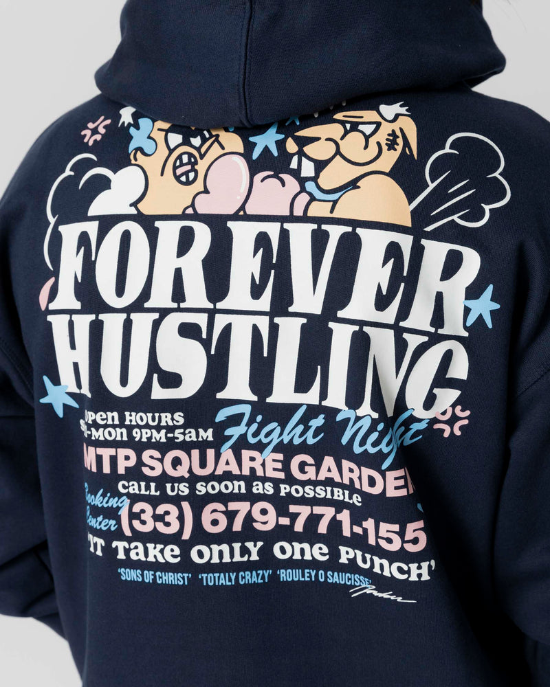 FIGHT HOODIE - NAVY