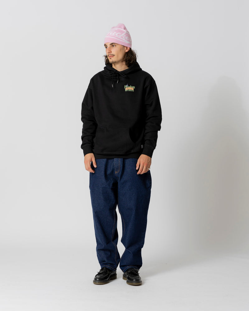 BIG PHARMA DENIM BAGGY PANT RAW - BLUE