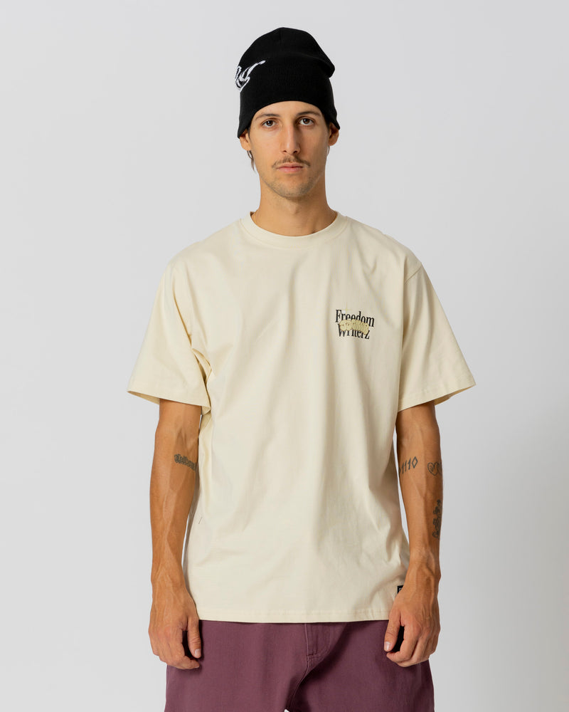 FREEDOM WRITERZ T-SHIRT - BEIGE