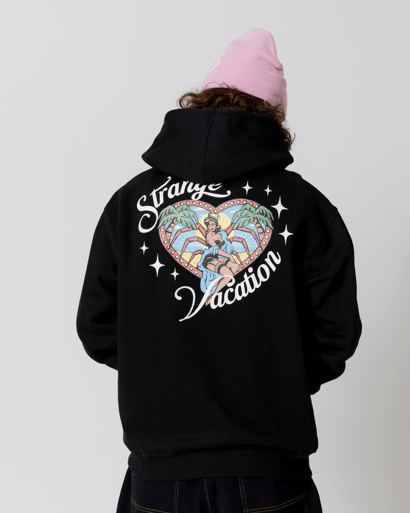 VACATION HOODIE - BLACK