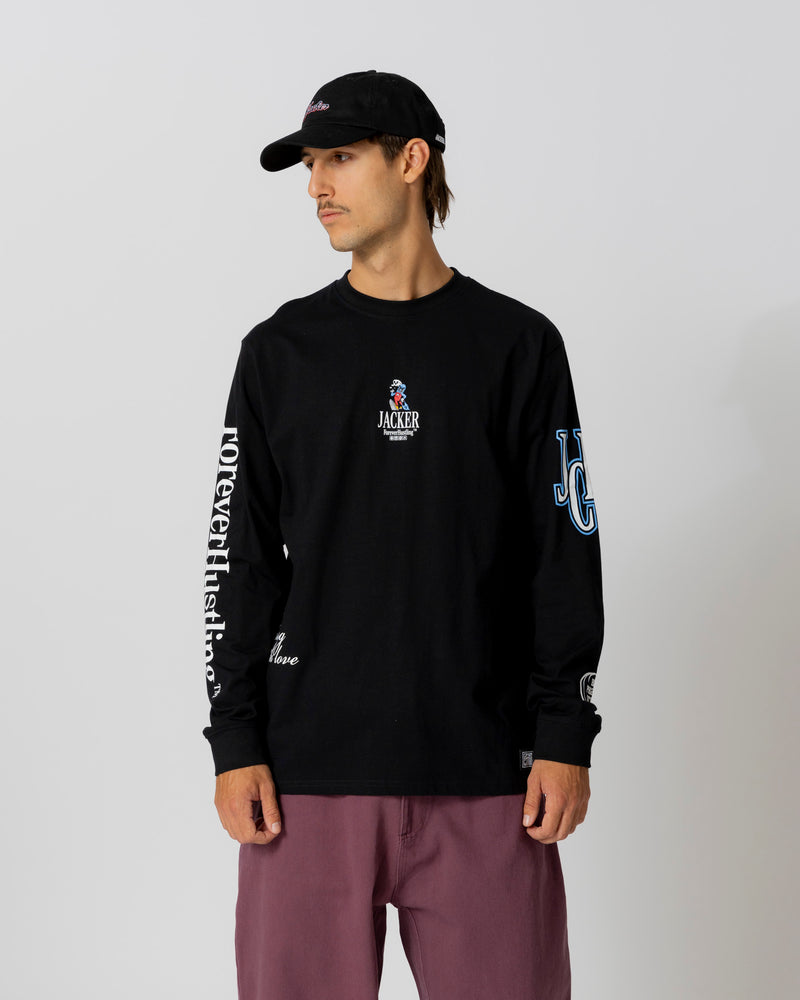 BIG PHARMA LONG SLEEVES - BLACK