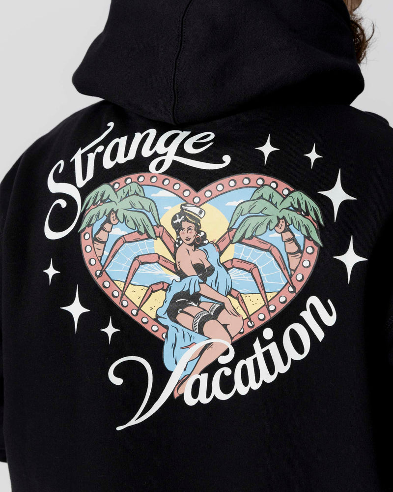 VACATION HOODIE - BLACK