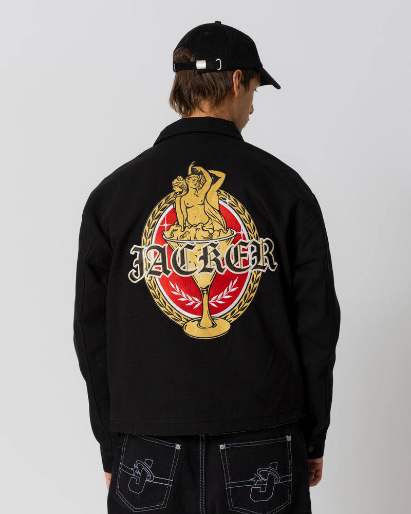 TROIS GRACES JACKET - BLACK