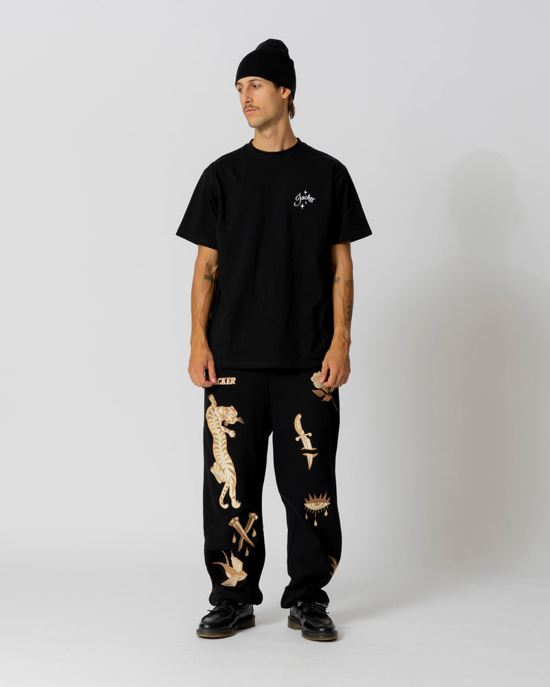 NAUTICAL PANT - BLACK - JACKER